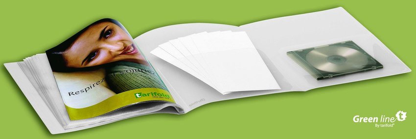 Album Ofertowy Green Line Tarifold A4 6 Szt. + 20 Koszulek Biały