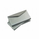Koperta Ozdobna Pearl Srebrny C6 150g 114x162mm 10szt.  /Argo 280266