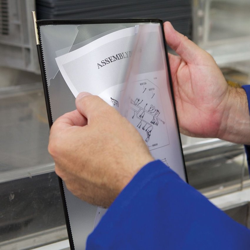 Magnetyczny System Naścienny Tarifold Pro A4 z 10 Panelami Pvc