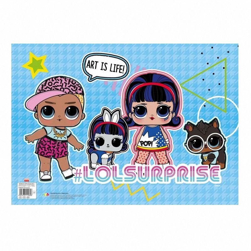 Podkładka Na Biurko LOL Surprise A3 Laminowana /St.Majewski