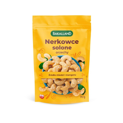Orzechy Nerkowca Lekko Solone Bakalland 70G