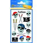 Tatuaże Usuwalne Avery ZDesigner No.56632 Piraci