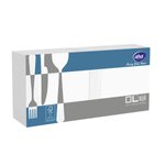 Serwetki AFH AHA 2-warstwowe składanie 1/4 24x24cm 200 szt., białe