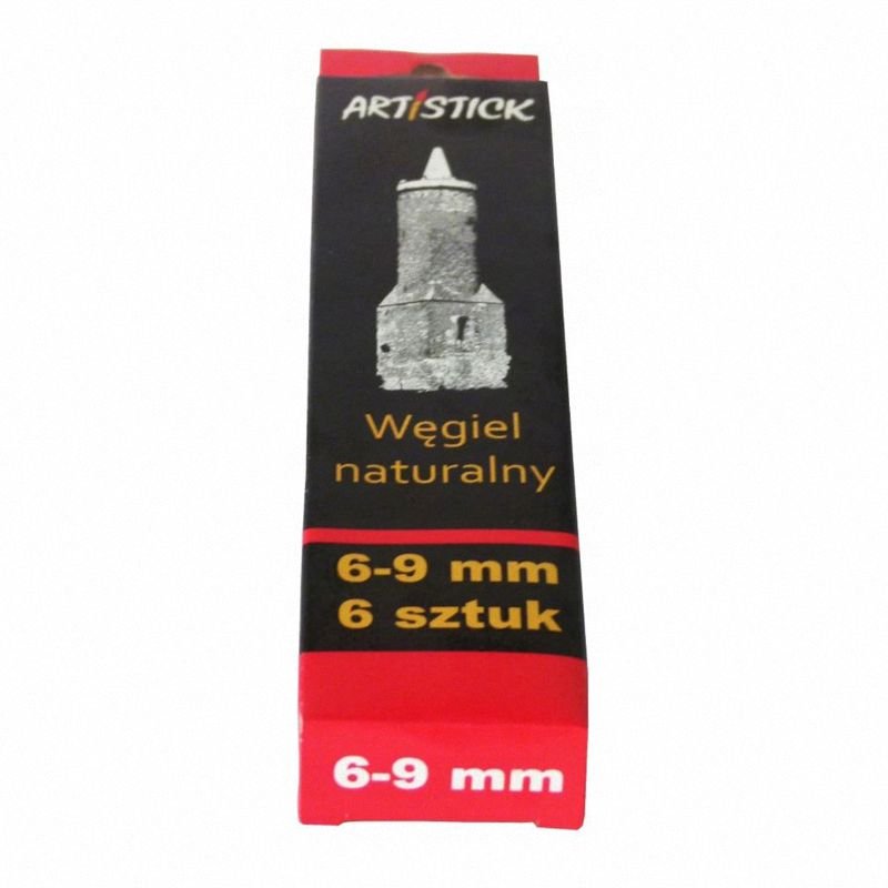 Węgiel Naturalny Kreślarski 6-9mm A'6 Artistick