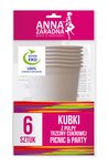 Kubki do napojów z pulpy trzciny cukrowej 6szt / AZ