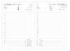 Terminarz O.Diary A5 Westa 2024 Czerwony / Opus