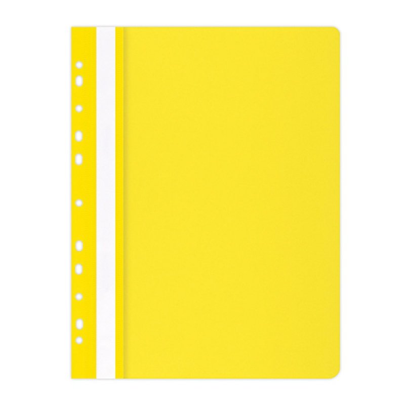 Skoroszyt A4 PP z Europ. A'25 Żółty /Office Products