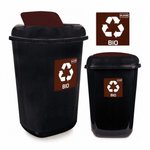 Kosz na Śmieci Quatro 45L Brązowy BIO / Plafor