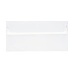 Koperta Ozdobna Millenium Diamentowa Biel DL 120g 110x220mm 10szt.  /Argo 280116