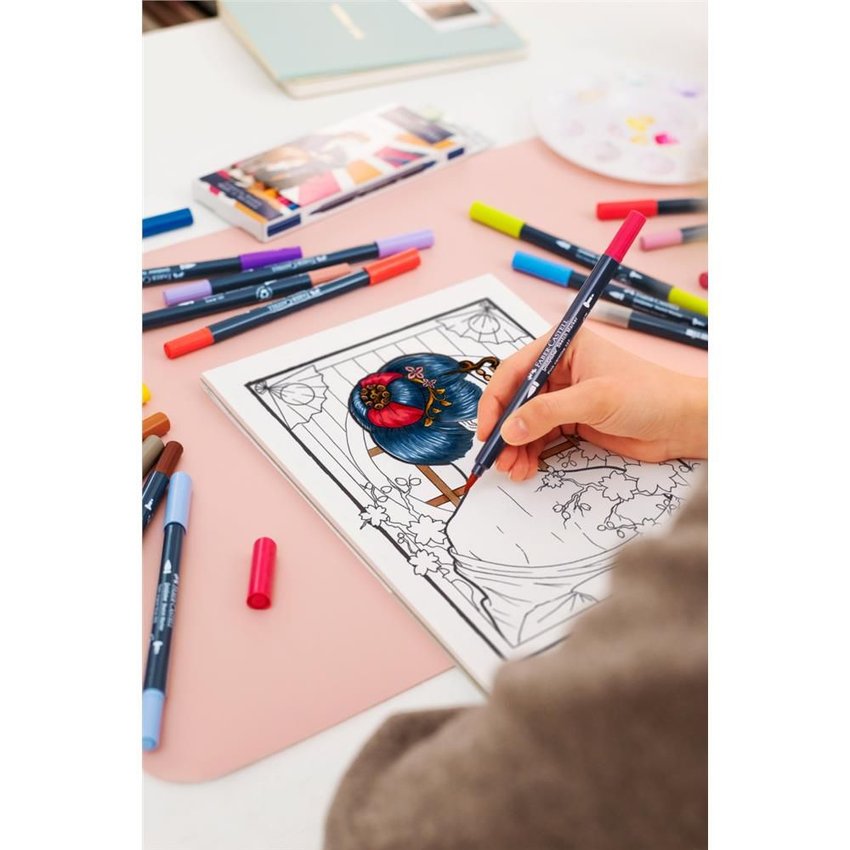 Pisak Goldfaber Sketch Dwustronny, Kolor 115 Faber-Castell
