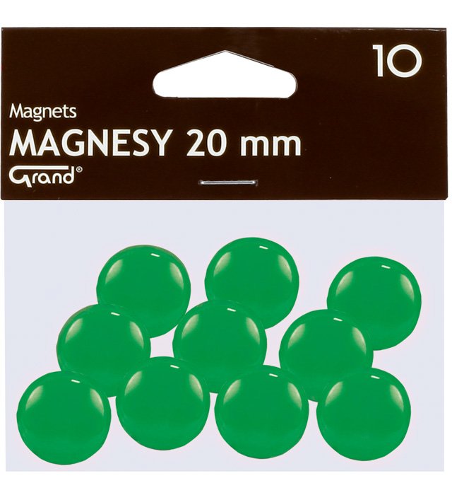 Magnes 20mm GRAND zielony
