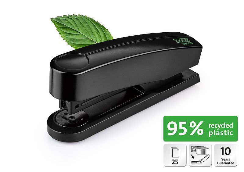 Zszywacz Novus B2 Re+New Z Plastiku Z Recyklingu Czarny