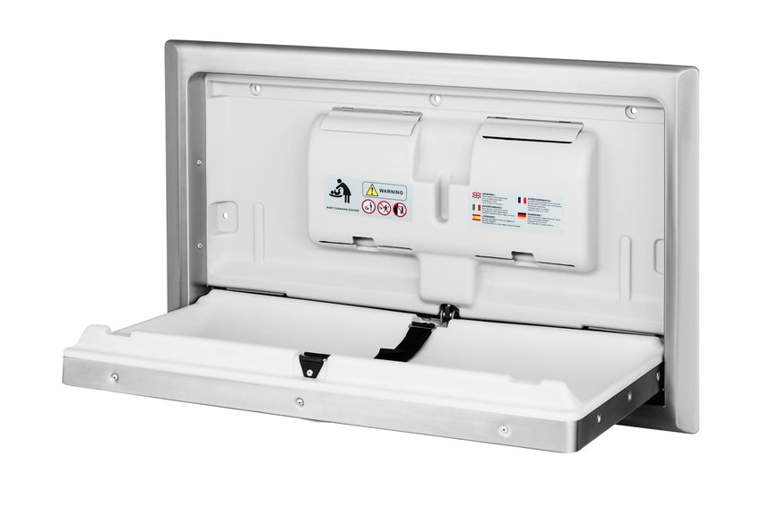 Przewijak wnękowy stalowy BABW91 dla dzieci