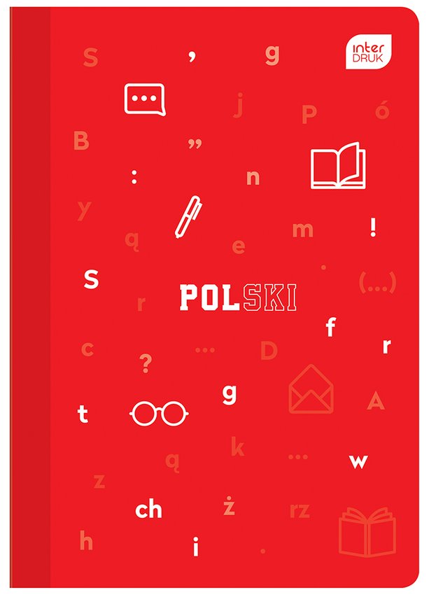 Zeszyt A5 60k Linia 70g Tematyczny J. Polski /Interdruk
