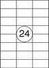 Etykiety Samoprzylepne 64,6x33mm  /Office Products