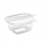 Papstar zestaw 100 pojemników sałatkowych PET z pokrywką 500ml