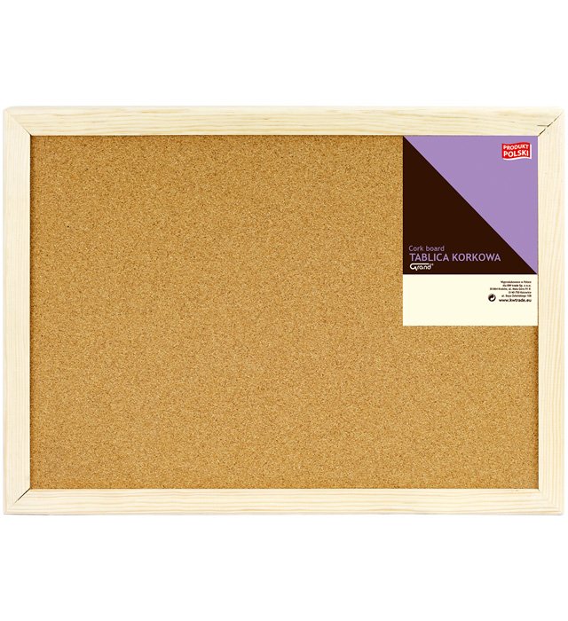 Tablica korkowa Grand rama drewniana 40/50 &#8211 5002