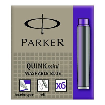 Parker Naboje Quink Mini 6szt. Fioletowe [1950410]