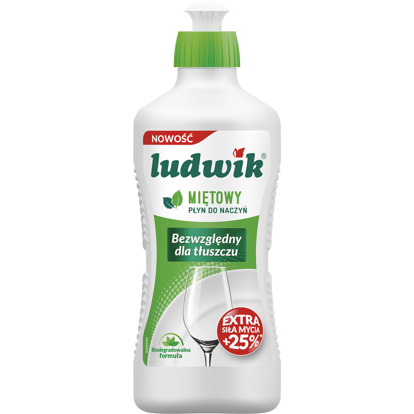 Ludwik Płyn do Naczyń 450ml Mięta