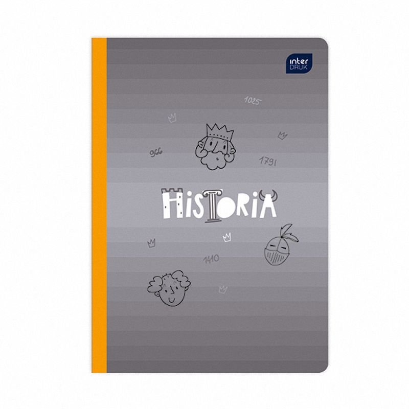 Komplet 10 sztuk Zeszytów A5 60k Interduk ze Ściągą 