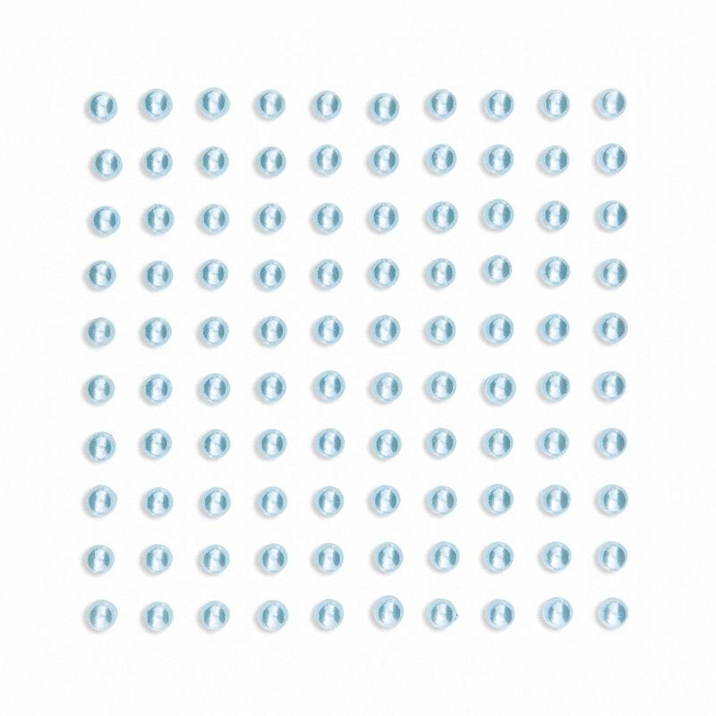 Perły Samoprzylepne 5mm A'100 Turquoise /DpCraft