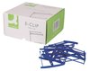 Klipsy Archiwizacyjne Q-Connect E-Clip Grubość Pliku Max. 7Cm Niebieski