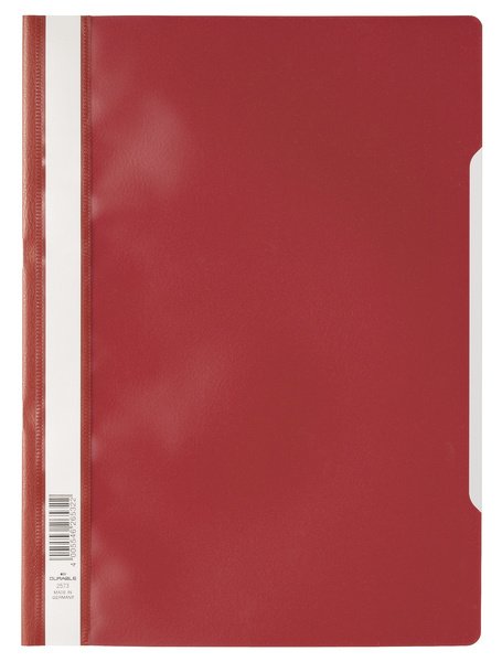 Skoroszyt A4 PP Czerwony /Durable 257303