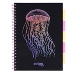 STRIGO PADS GLEBINY MEDUZA A4 KRATKA 100k 80g czarny