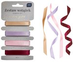 Zestaw Wstążek 4x2m Mix Satin Gold /Interdruk