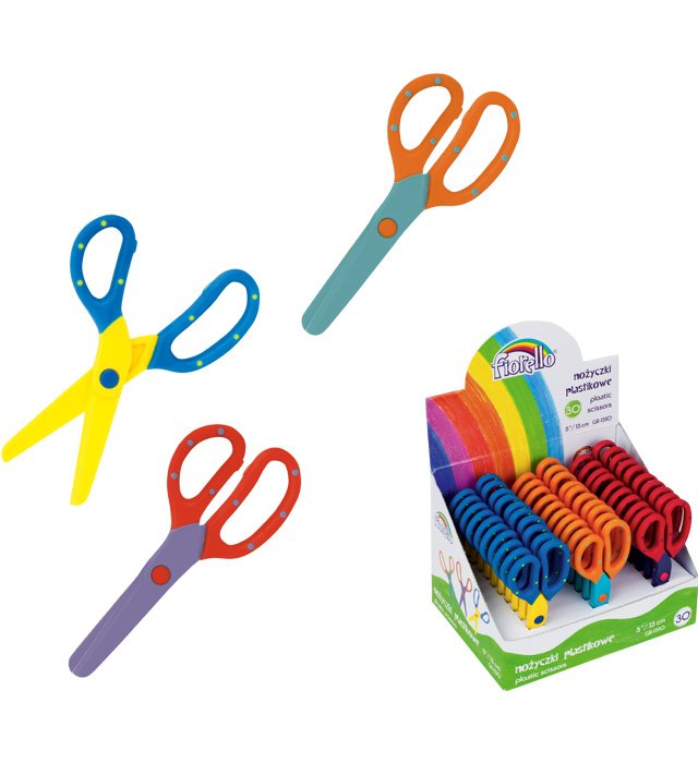 Nożyczki Fiorello 5,25″ GR-1510 – 13 cm SZKOLNE A󈭲 displ.