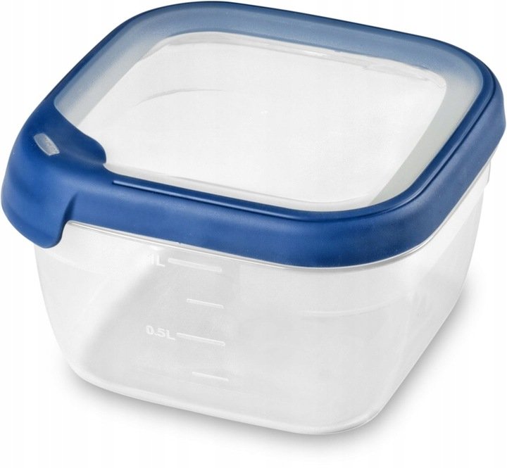  Pojemnik kwadratowy niebieski Curver 1,2L Grand chef eco line 252281 /Curver 
