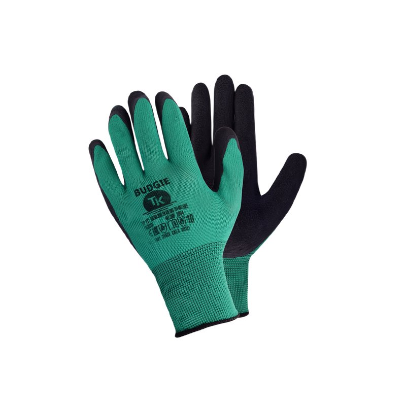 Rękawice Budgie TK Montażowe Rozm. 6 Zielone  /TK Gloves