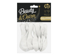 Balony Beauty&Charm, pastelowe białe 12"/ 10 szt. /GoDan