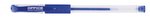 Długopis żelowy, gumowy uchwyt, 0,5mm, niebieski / OFFICE PRODUCTS