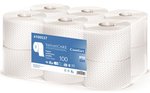 Papier Toaletowy Celulozowy Velvet Professional Jumbo 2-Warstwowy 800 Listków 100M 12Szt. Biały