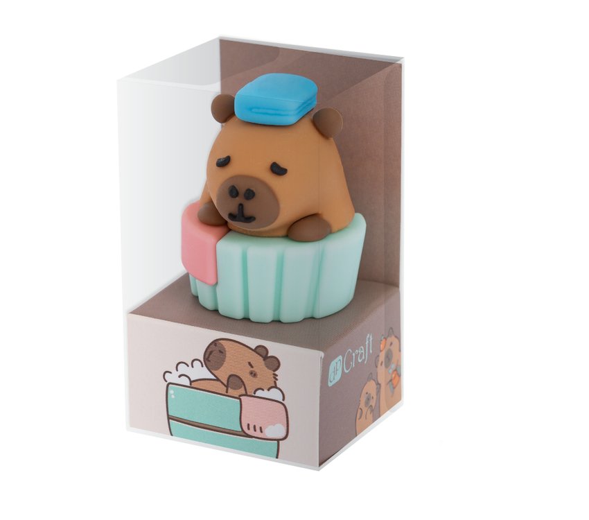 Gumka 3D Kapibara Kąpiel /DpCraft