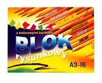 Blok Rysunkowy A3 16k Kolor Kreska