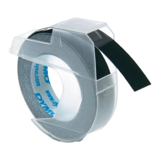 Taśma Dymo 3D 1 Rolka 3m x 9mm Czarna