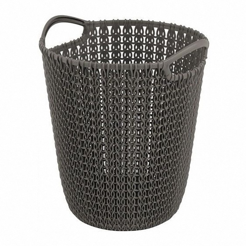 Kosz Na Papier 7L Knit Brązowo-szary / Curver 230094