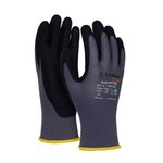 Rękawice Donau Safety Flex-Dotted Kat. II Rozm. 8 Szare  /DONAU SAFETY