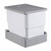  Regał 4x10L Infinity Szaro-Biały / Curver 231559