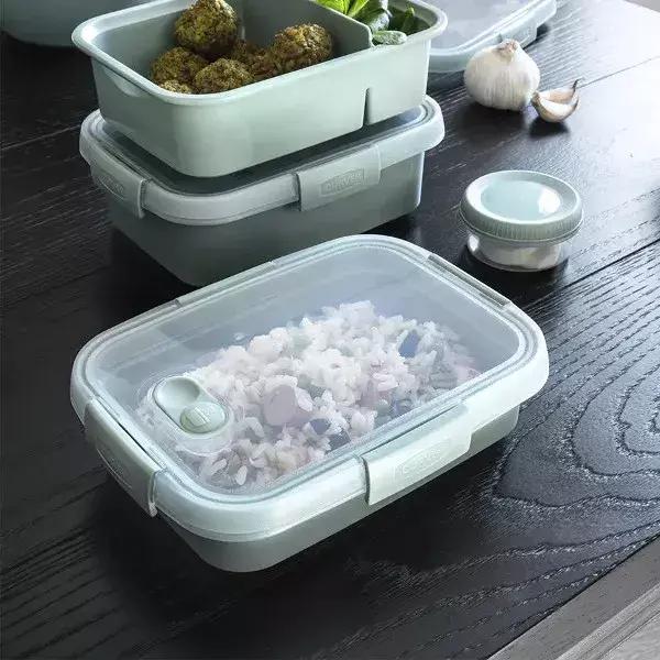 Pojemnik na żywność prostokątny SANDWICH Smart To Go Eco Line 0,7L / Curver 252901