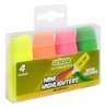 Zakreślacze Mini Cricco Neon 4-Kol. Etui