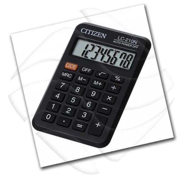Kalkulator Citizen LC-210NR Czarny