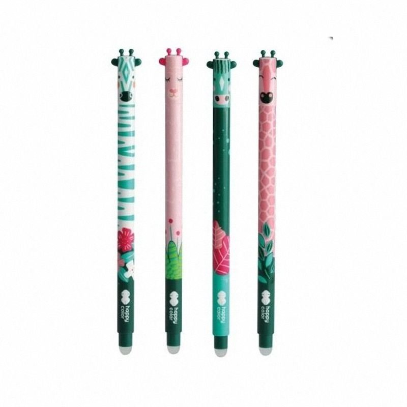 Długopis Ścieralny Happy Color "Afrykanki" 0.5 Niebieski