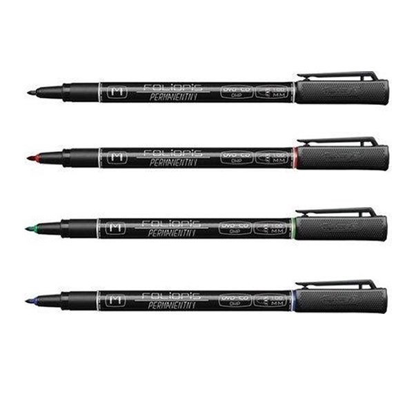 Foliopis Perm. Rystor FM-10 1,0mm M 5szt Etui