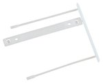Klipsy Archiwizacyjne Q-Connect Z-Clip Grubość Pliku Max. 7Cm Biały