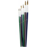 Pędzelki Akwarelowe 252B 2-12 Okrągłe 6szt. /Grand