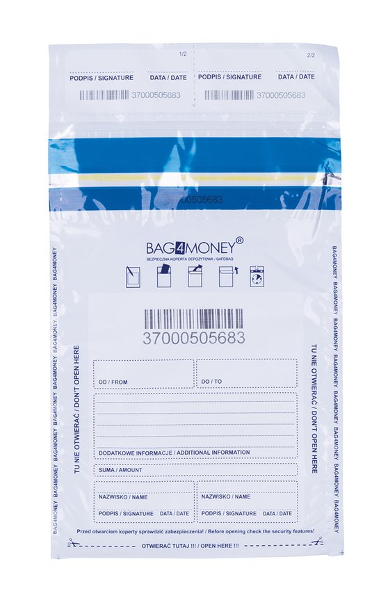 Koperta bezpieczna OFFICE PRODUCTS M5 150x220mm 50szt., biała