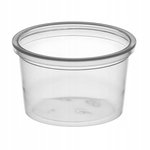 Papstar zestaw 100 sztuk pojemników PP na dresing 100 ml